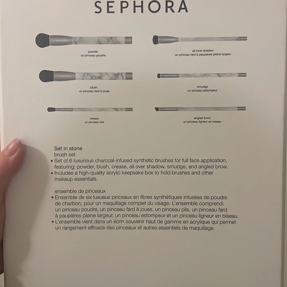 Brand New Sephora 6 Piece Makeup Brush Set - Picture 2 of 3